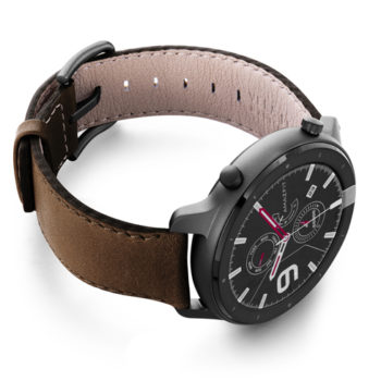Amazfit-GTR-chestnut-brown-nappa-leather-band-with-display-on-right