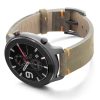Amazfit-GTR-driedherb-vintage-leather-band-with-displey-on-left