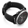 Amazfit-Stratos-cassel-BLACK-FULL-GRAIN-leather-band-with-displey-on-right
