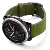 Amazfit-Stratos-deep-leaf-clay-leather-band-with-displey-on-left