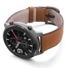 Goldstone-Amazfit-GTR-nappa-leather-band-with-display-on-left