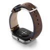 Amazfit-GTS-old-brown-vintage-band-with-display-on-back