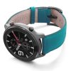 Amazfit-GTR-turquoise-nappa-leather-band-with-displey-on-left