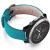 Amazfit-Stratos-turquoise-nappa-leather-band-with-display-on-right