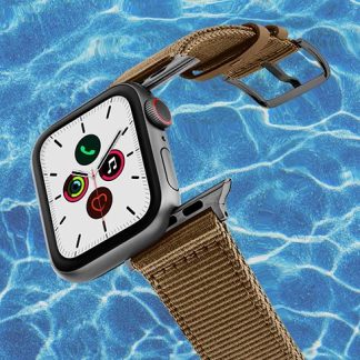 Apple-watch-BRONZE-tide-band-recycled-ocean-plastic-44mm