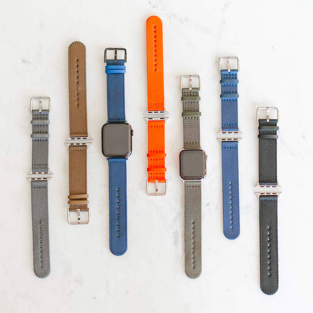 Tide collections Ocean recycled plastic Apple watch bands