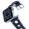 Blue-AW-urban-leather-band-on-air-alluminium-silver-adapters