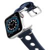 Blue-AW-urban-leather-band-on-air-stainless-steel-adapters