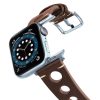 Dark-Brown-AW-urban-leather-band-on-air-alluminium-silver-adapters