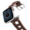 Dark-Brown-AW-urban-leather-band-on-air-stainless-steel-adapters