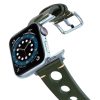 Green-AW-urban-leather-band-on-air-alluminium-silver-adapters