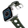 Green-AW-urban-leather-band-on-air-stainless-steel-adapters