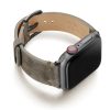 AW-green-ancient-brown-leather-band-with-case-on-right-space-grey-adapters