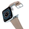 Bisque-Apple-watch-vegan-leather-band-flying-view_alluminium_silver_case