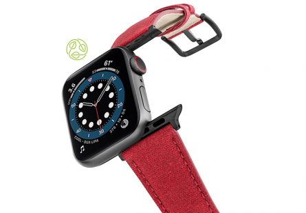 Recycled_red_apple-watch-band-flying-mode