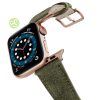 RECYCLED-GREEN-COTTON-apple-watch-band-aluminium-gold-flying-mode