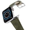 Recycled-green-cotton-apple-watch-band-stainless-steel-case-flying-mode